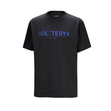 Arc'teryx Kragg SL Cotton Sky Pilot SS1 S/S Tee - Black / Fluidity FRONT