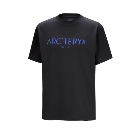 Arc'teryx Kragg SL Cotton Sky Pilot SS1 S/S Tee - Black / Fluidity FRONT