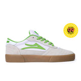 Lakai x Yeah Right! Cambridge - White/UV Green2