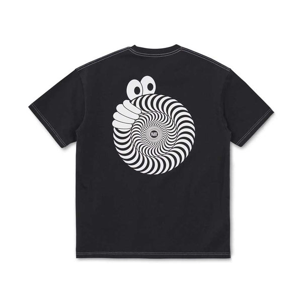 Last Resort x Spitfire Swirl Tee - Black