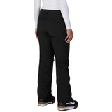 A model from the back wearing black ski pants