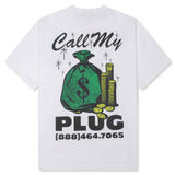 Market Call My Plug S/S Tee - White