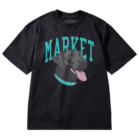 Market Black Lab Arc S/S Tee - Washed Black
