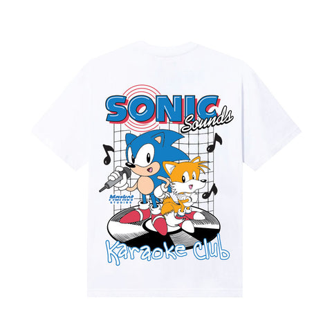 Market x Sonic Sounds Tee - White