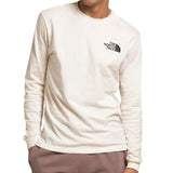 The North Face L/S NSE Box Tee - Gardenia White Front