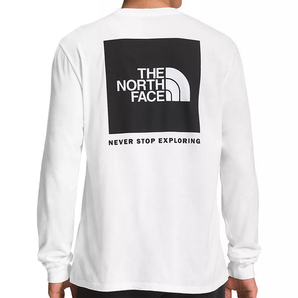 The North Face L/S NSE Box Tee - TNF White Back