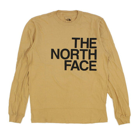 The North Face Brand Proud L/S Tee - Almond Butter Front