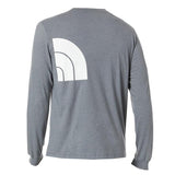 The North Face Brand Proud L/S Tee - TNF Grey/White Back