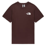 The North Face Box NSE Tee - Coal Brown Front