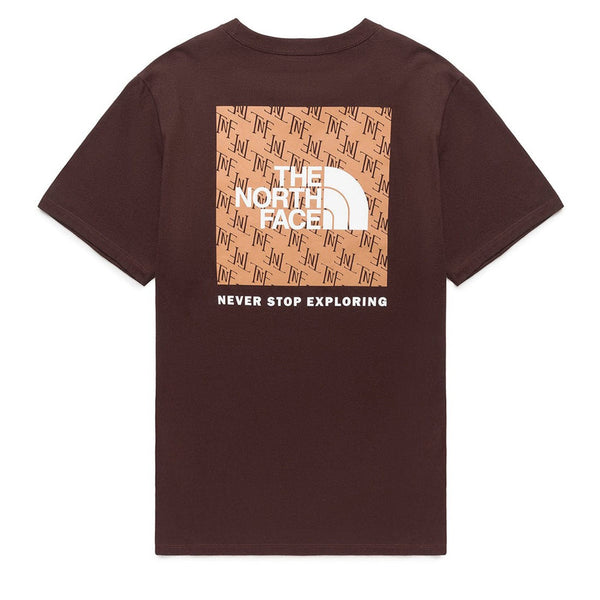 The North Face Box NSE Tee - Coal Brown Back