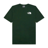 The North Face Box NSE Tee - Pine Needle Green Front