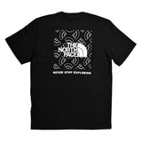 The North Face Box NSE Tee - TNF Black/Print Back