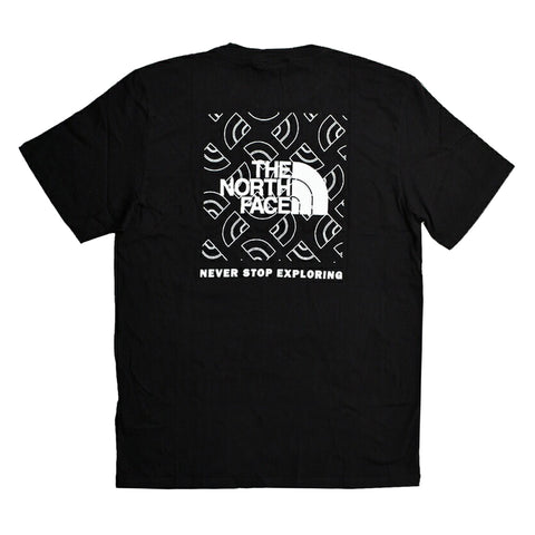 The North Face Box NSE Tee - TNF Black/Print Back