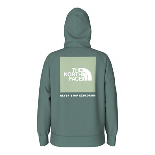 The North Face Women's Box NSE Pullover Hoodie - Dark Sage/Misty 01