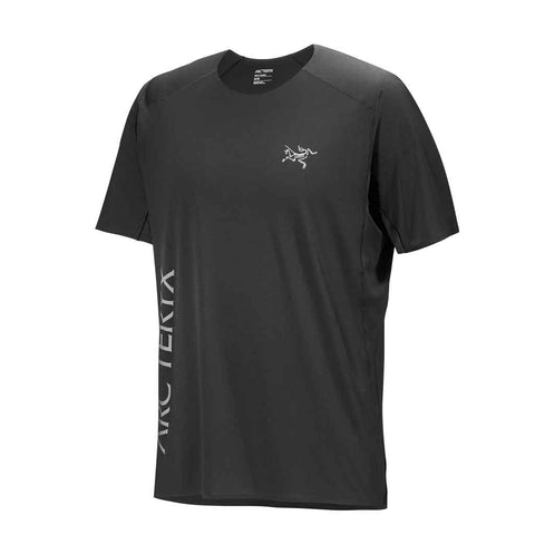 Arcteryx Norvan Downword Logo Shirt S/S Tee - Black