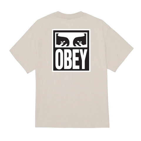 Obey Eyes Icon 2 S/S Tee - Silver Grey