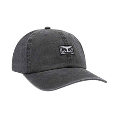 Obey Icon Eyes 6 Panel Velcro Hat - Black