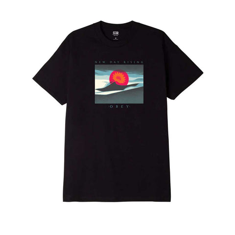 Obey A New Day Rising Tee - Black