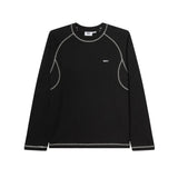 Obey Aaron Contrast Stitch L/S Tee - Black Multi