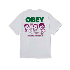 Obey Another Dollar S/S Tee - White