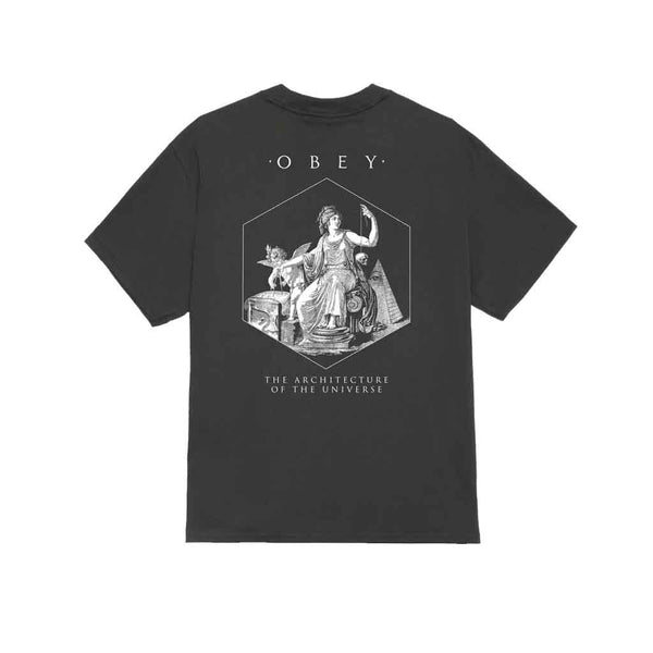 Obey Architecture of the Uni S/S Tee - Vintage Black