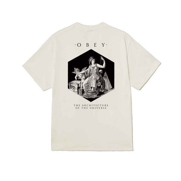 Obey Architecture of the Uni S/S Tee - Vintage White