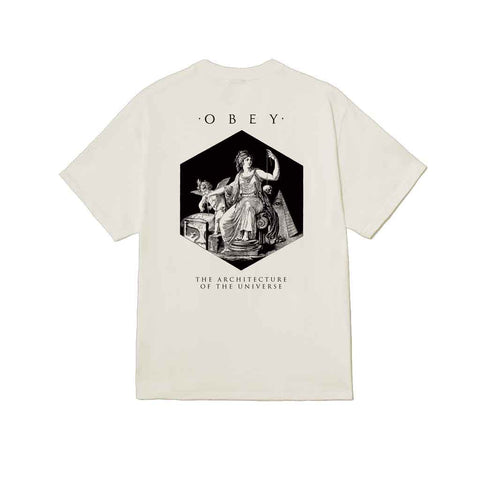 Obey Architecture of the Uni S/S Tee - Vintage White