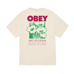 Obey Art Studio Flowers S/S Tee - White