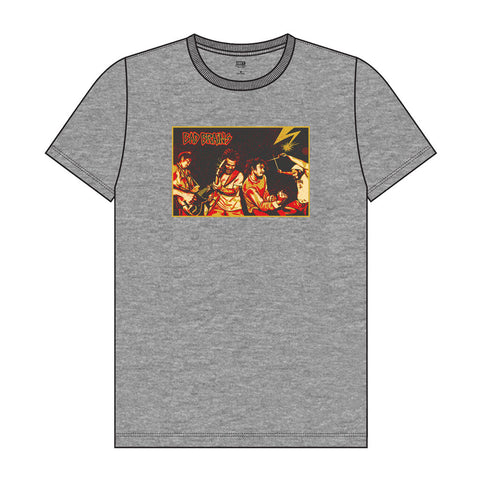 Obey x Bad Brains Fearless Vampire Killers S/S Tee - Heather Grey