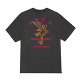 Obey Bad Ideas Eagle S/S Tee - Vintage Black