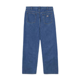 Obey Bigwig Baggy Denim Pant - Medium Stonewash Back