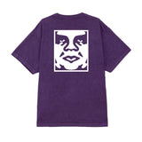 Obey Bold Icon Face S/S Tee - Pigment Imp