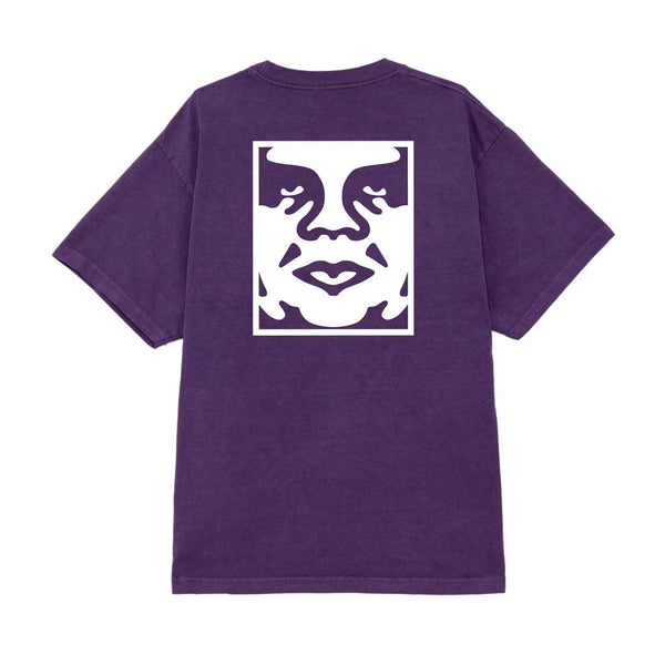 Obey Bold Icon Face S/S Tee - Pigment Imp