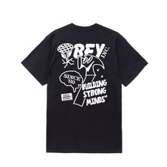 Obey Building Strong Minds S/S Tee - Black