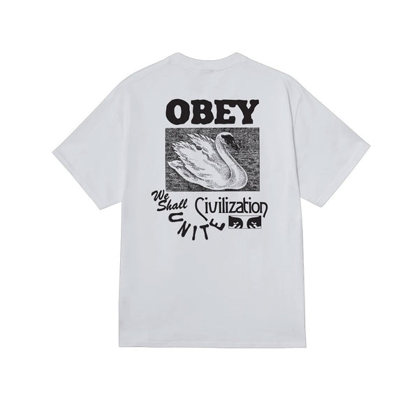 Obey Civilization S/S Tee - White