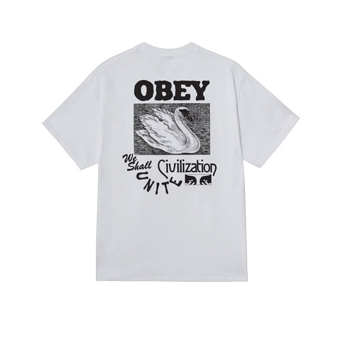 Obey Civilization S/S Tee - White