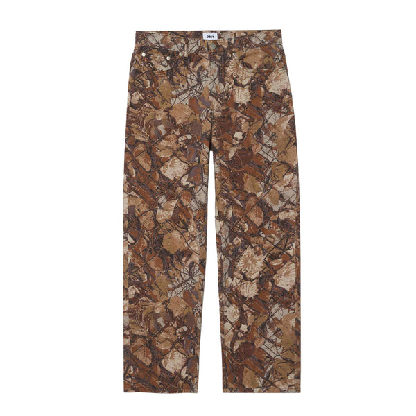 Obey Classic Baggy Denim Pant - Fence Camo