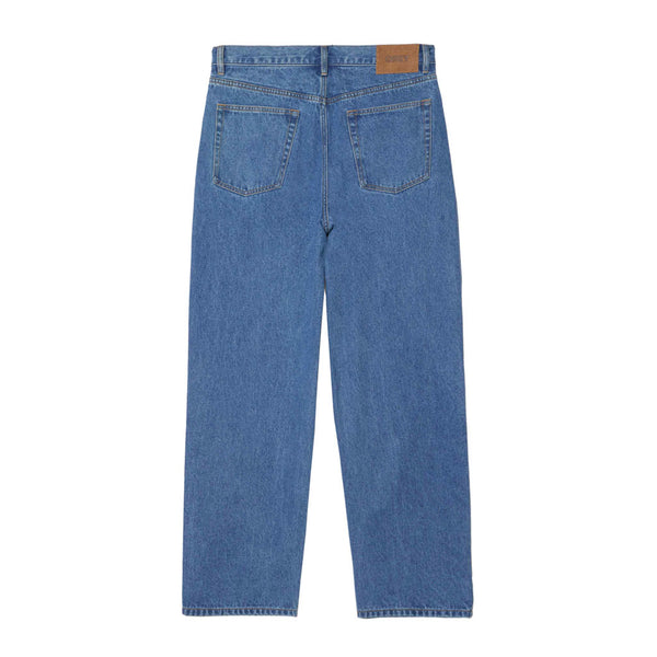Obey  Classic Baggy Denim Pant - Medium Stonewash