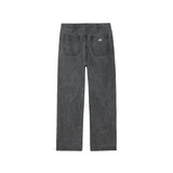 Obey Commons Wrinkle Pant - Black Wrinkle Wash Back