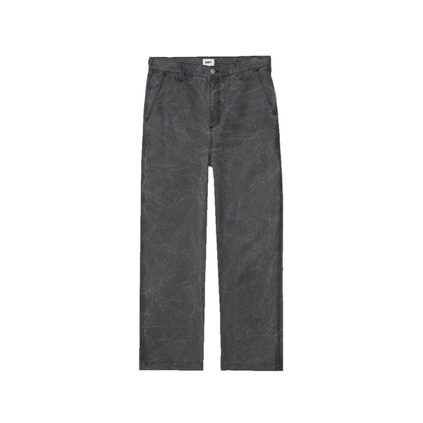 Obey Commons Wrinkle Pant - Black Wrinkle Wash