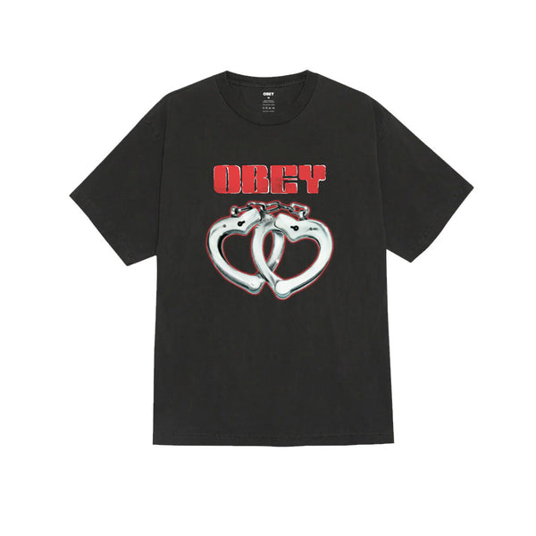 Obey Cuffs S/S Tee - Dusty Black