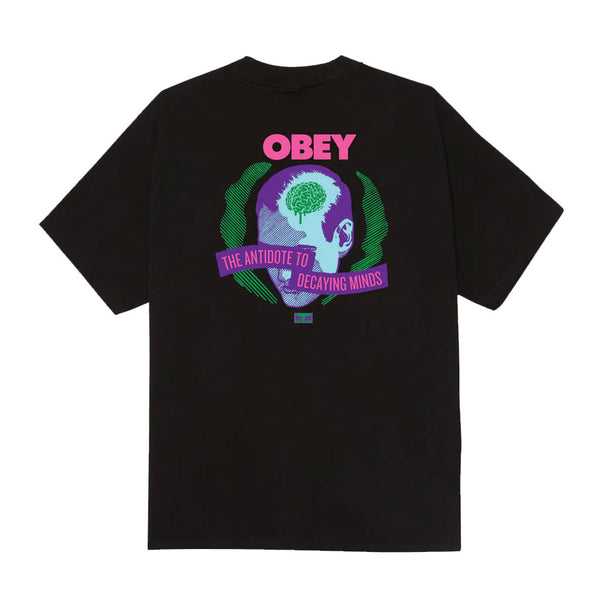 Obey Decaying Minds S/S Tee - Black