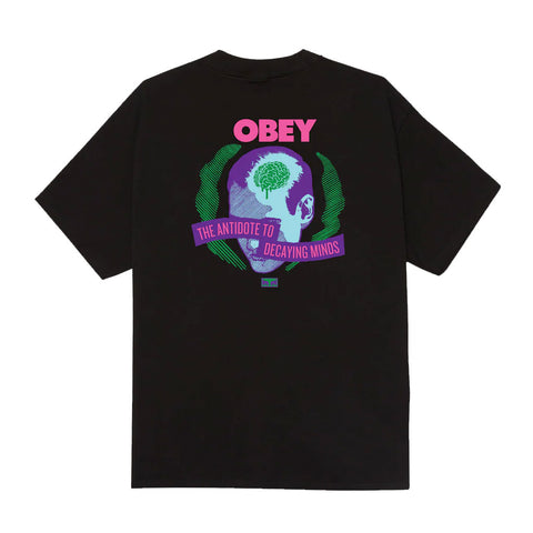 Obey Decaying Minds S/S Tee - Black
