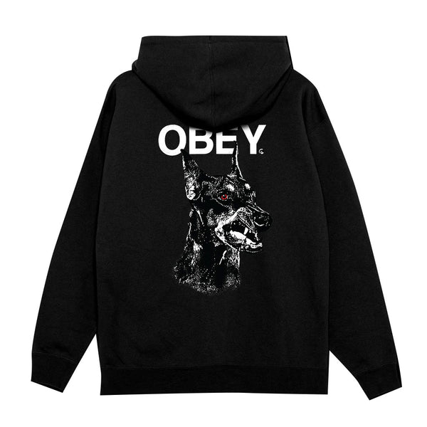 Obey Doberman P/O Hoodie - Black