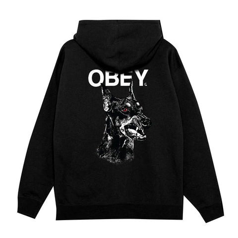 Obey Doberman P/O Hoodie - Black