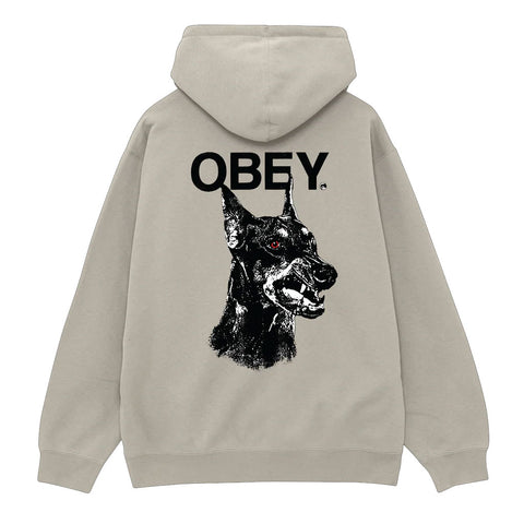 Obey Doberman P/O Hoodie - Moonstruck