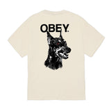 Obey Doberman S/S Tee - Cream