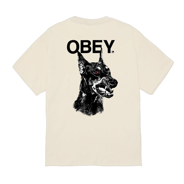 Obey Doberman S/S Tee - Cream