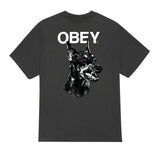 Obey Doberman S/S Tee - Vintage Black