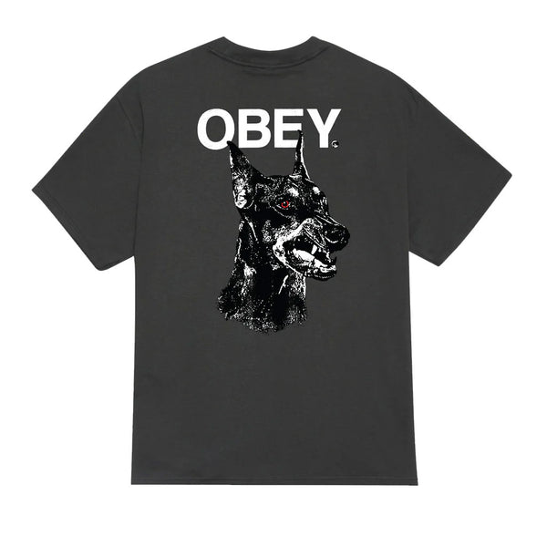 Obey Doberman S/S Tee - Vintage Black